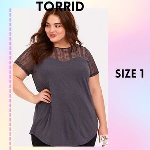 Torrid Grey Everyday Shirt